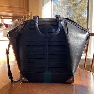 Alexander Wang black leather bucket bag - no longer in production